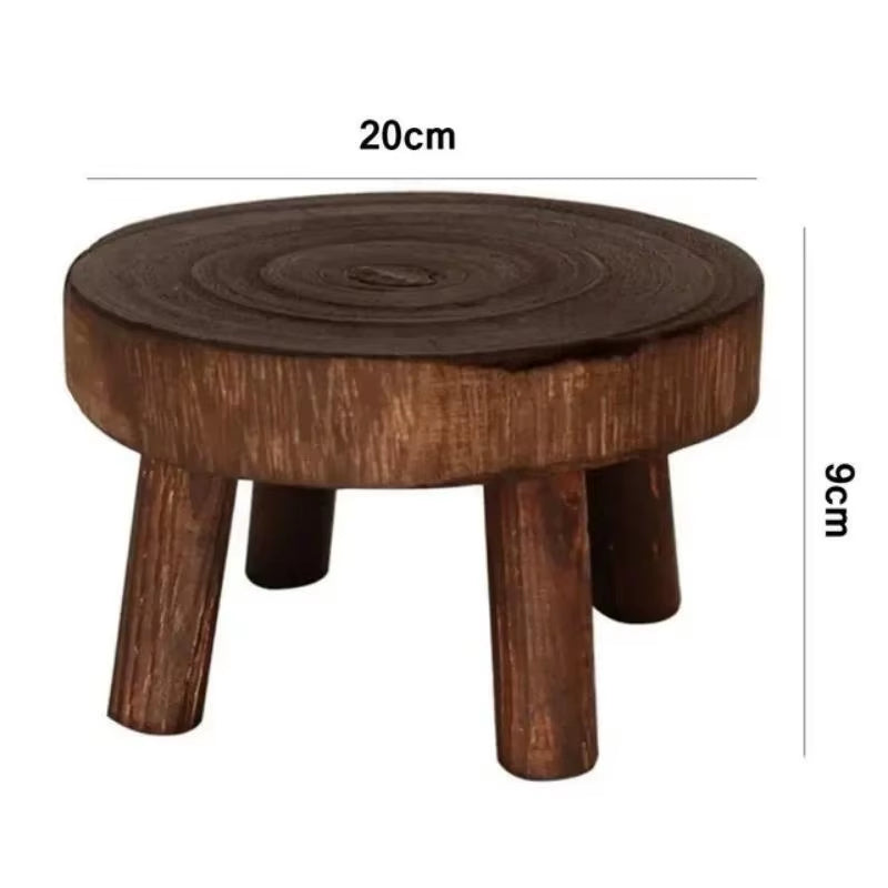 The Garden Stool — Wooden Plant Pot Base & Display Tray