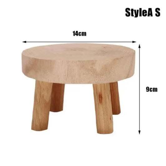 The Garden Stool — Wooden Plant Pot Base & Display Tray